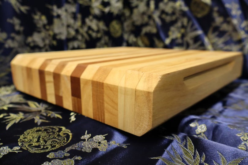 Red Oak, Cherry, and Maple Cutting Board