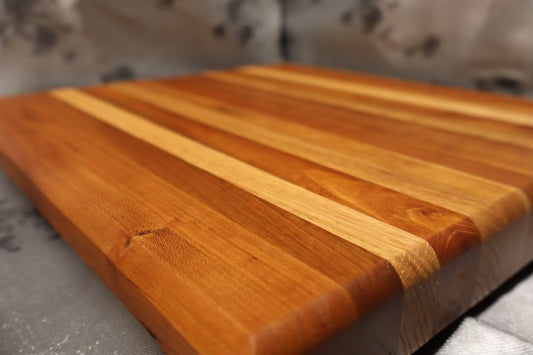 Red Oak and American Cherry Cutting Board