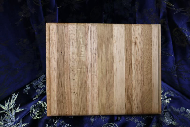 White Oak and Maple Mini Cutting Board (#43)