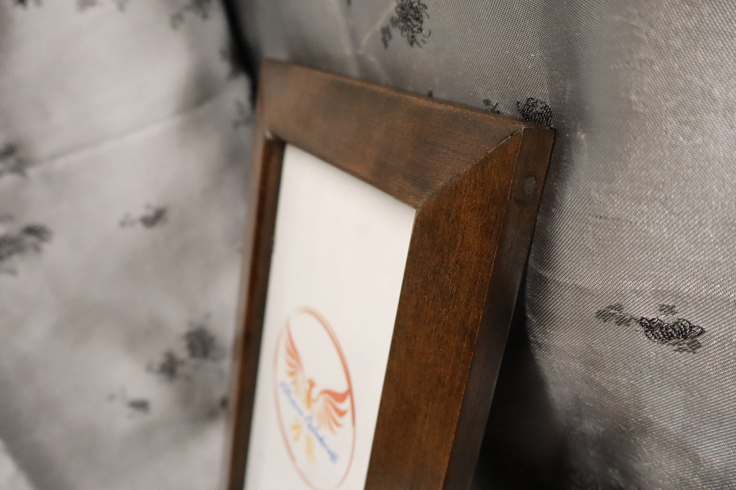 6x10 Cherry Picture Frame with Ebony Stain (#25)