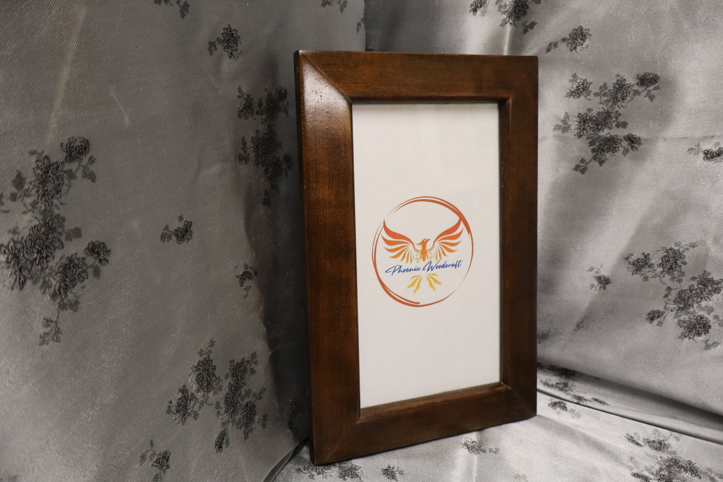 6x10 Cherry Picture Frame with Ebony Stain (#25)