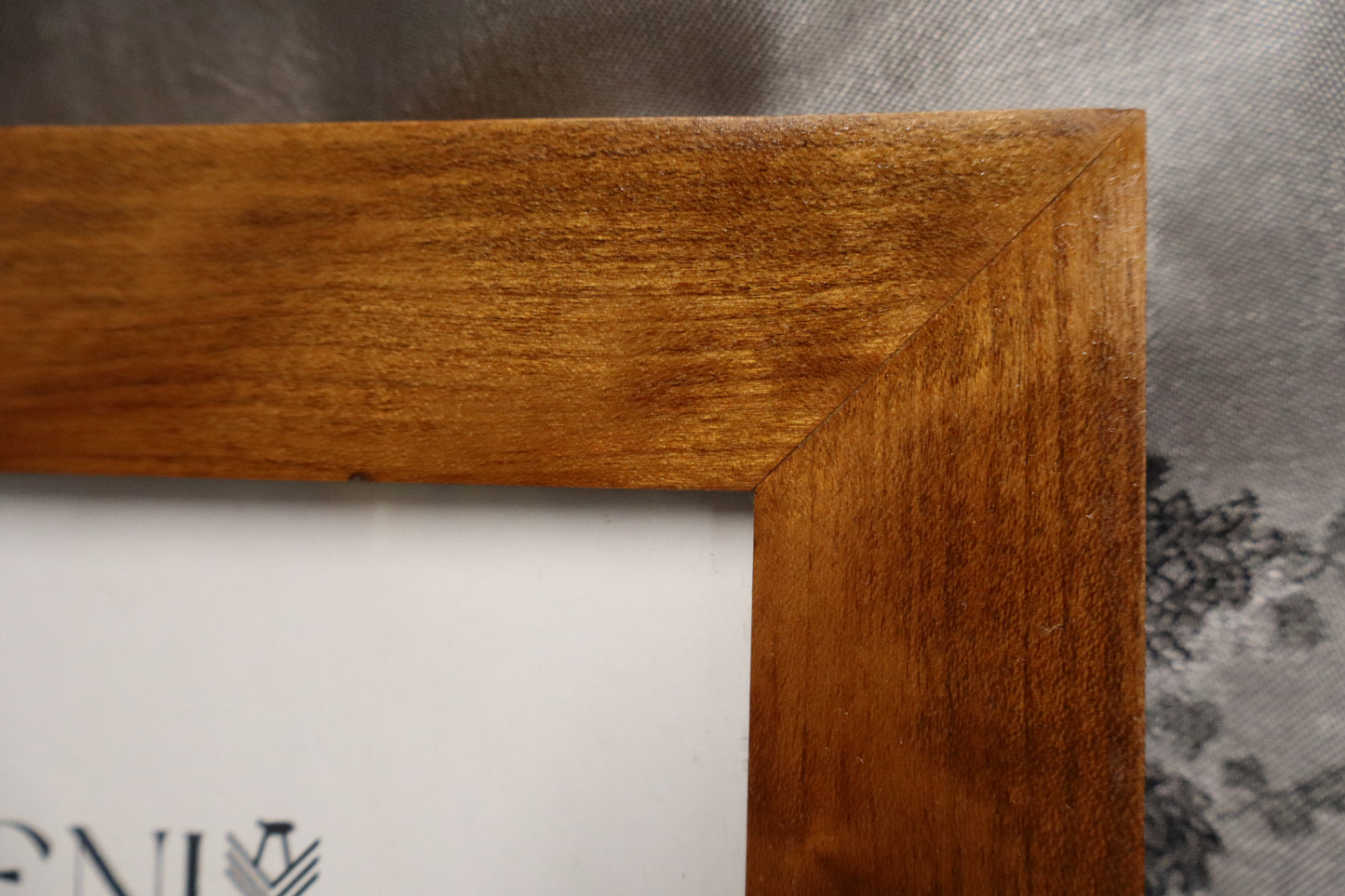 5x7 Cherry Picture Frame with Golden Oak Stain (#28)