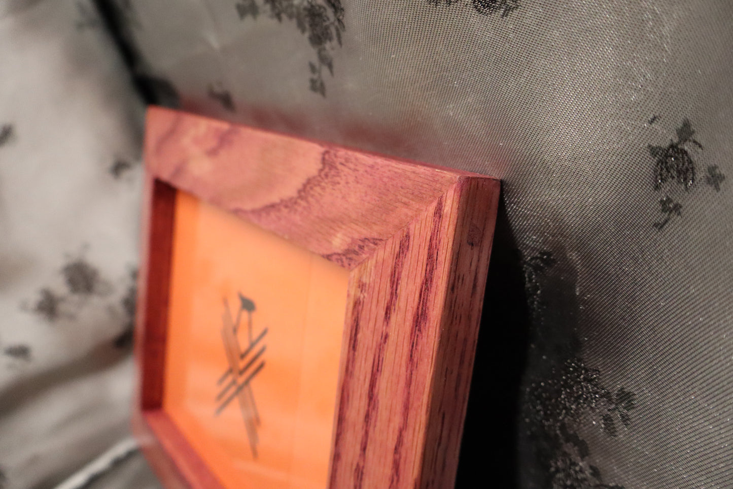 6x8 Oak Picture Frame with Cherry Stain (#32)