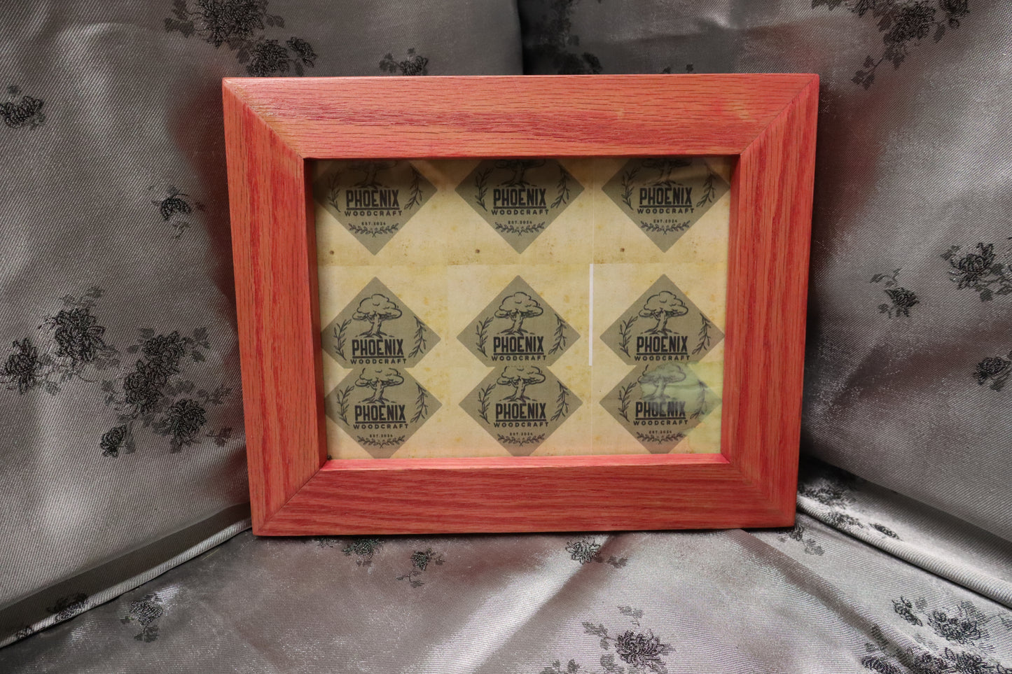 6x8 Blossom Pink Oak Picture Frame (#34)