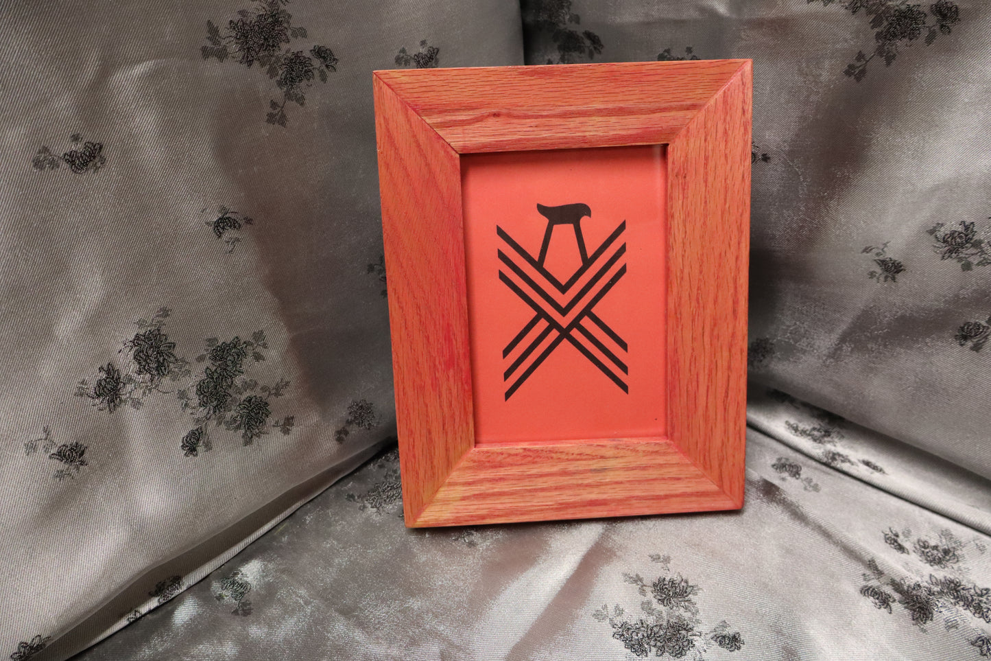 4x6 Blossom Pink Oak Picture Frame (#35)