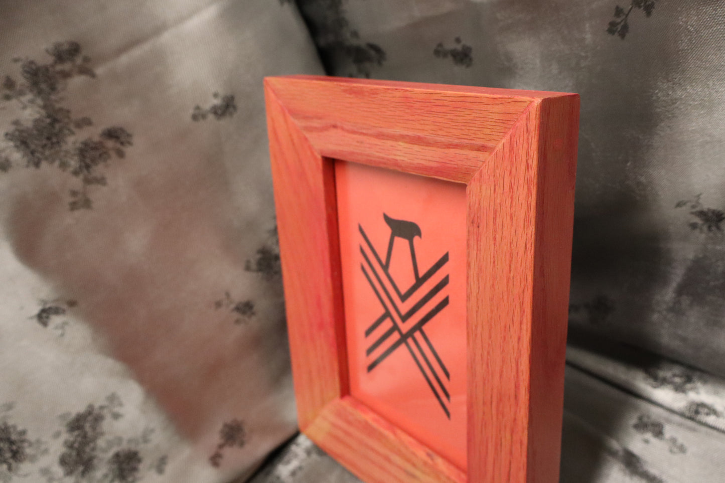 4x6 Blossom Pink Oak Picture Frame (#35)