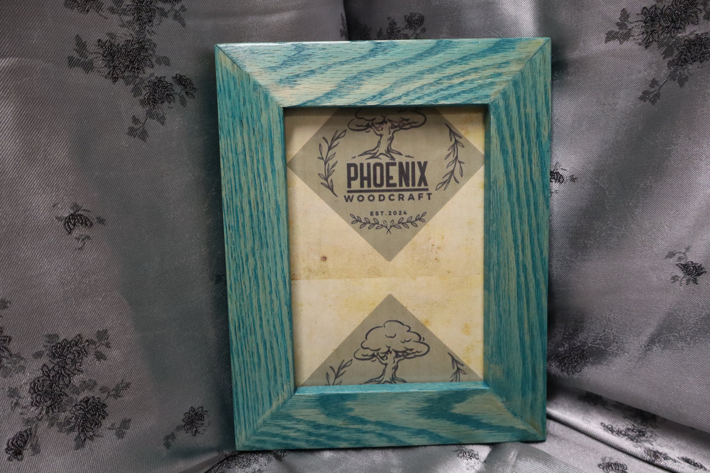 5x7 Green Oak Picture Frame (#37)