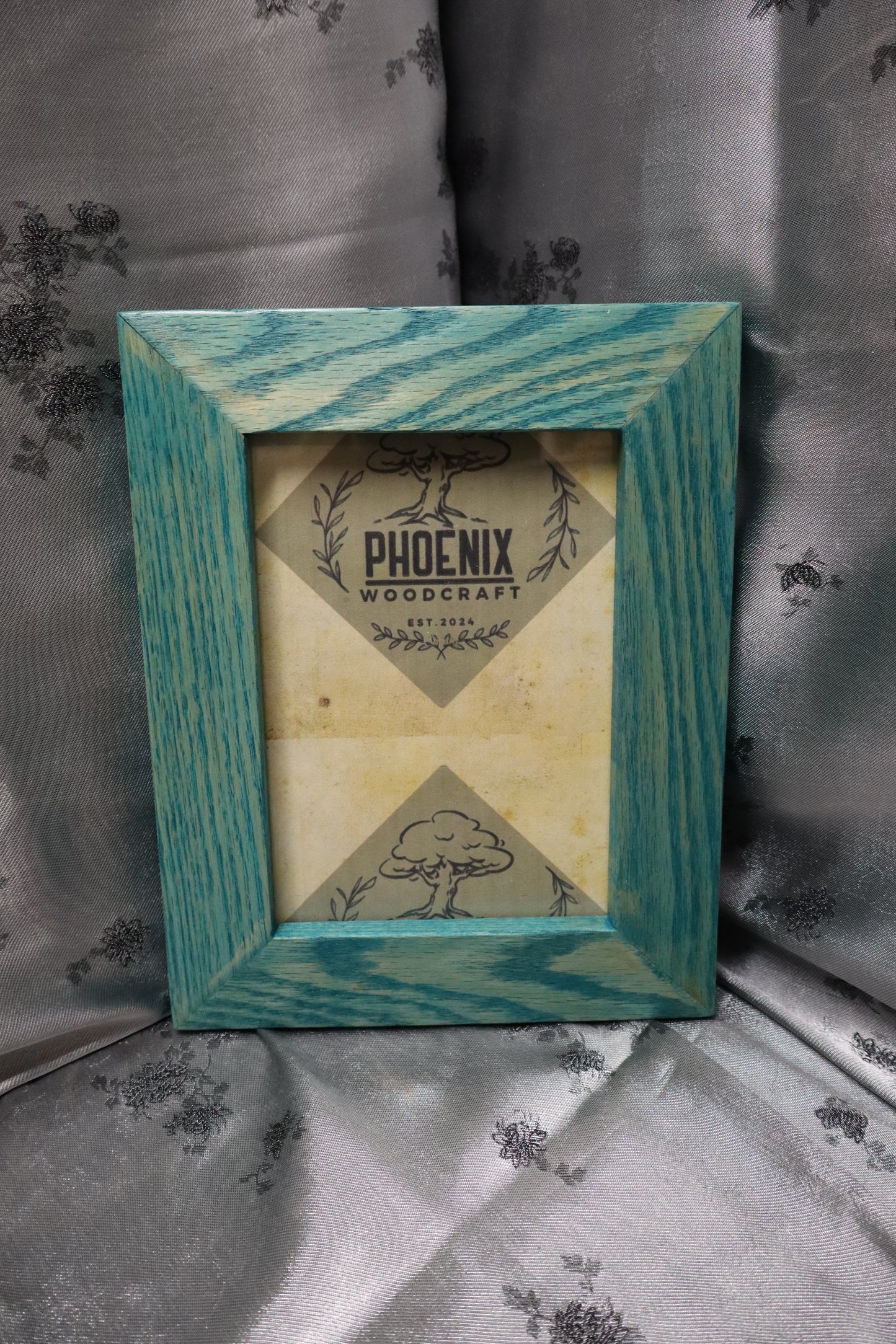 5x7 Green Oak Picture Frame (#37)