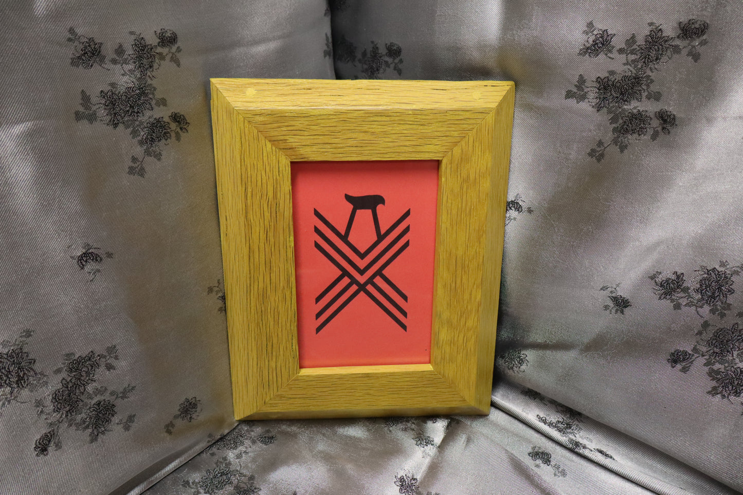 4x6 Daffodil Yellow Oak Picture Frame (#41)