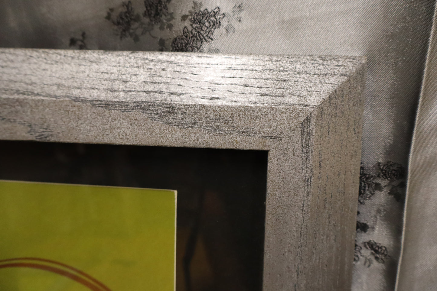 12x12 Large Square Silver Picture Frame with 8x10 Mat (#44)