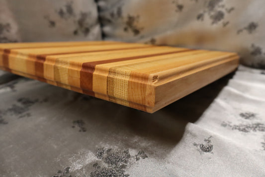 Red Oak, Cherry, and Maple Cutting Board (#94)