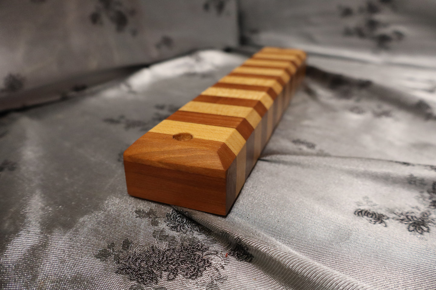 American Cherry and Maple Magnetic Knife Strip (#3)