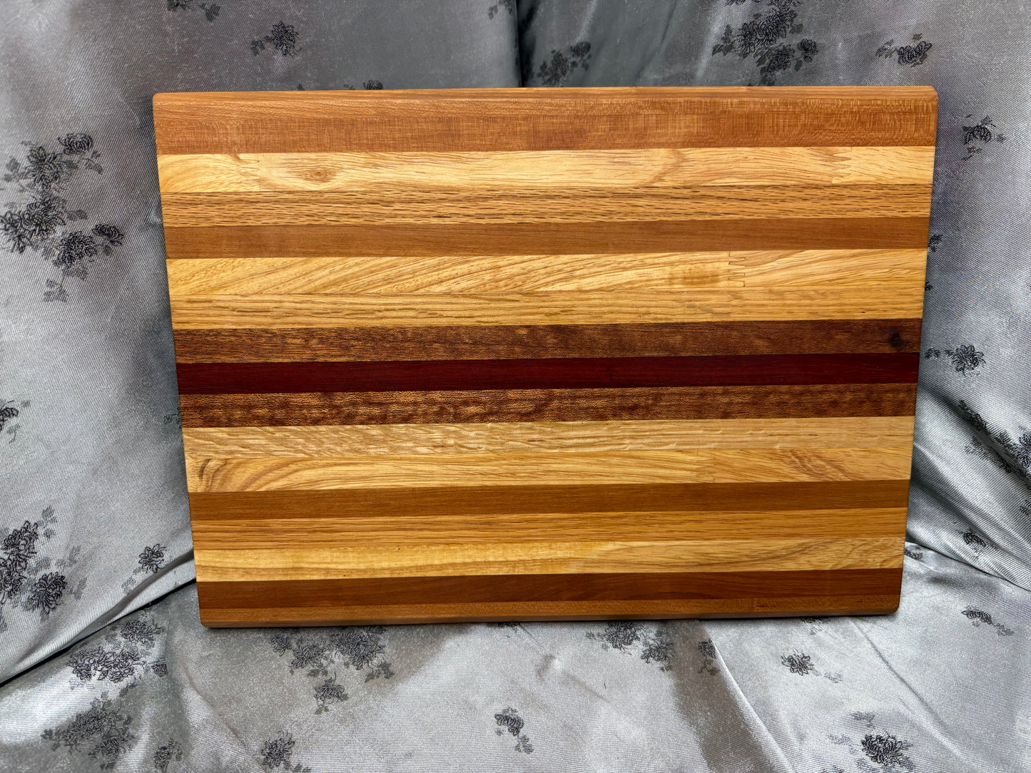 Board #103 - Large size - American Cherry, Maple, Red Oak, African Mahogany and Red Meranti