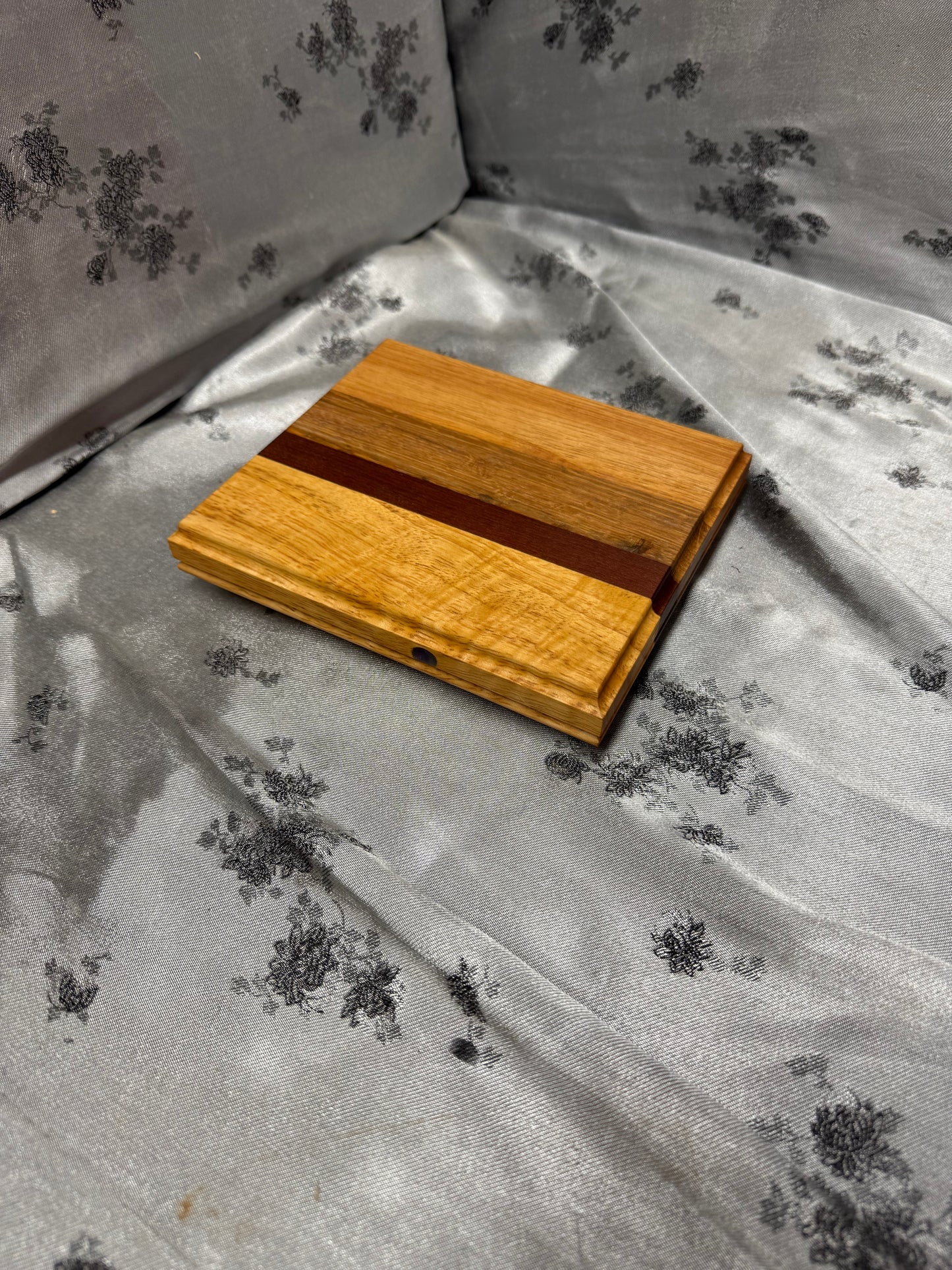 Board #141A - Mini - Maple, Brazilian Cherry and White Oak