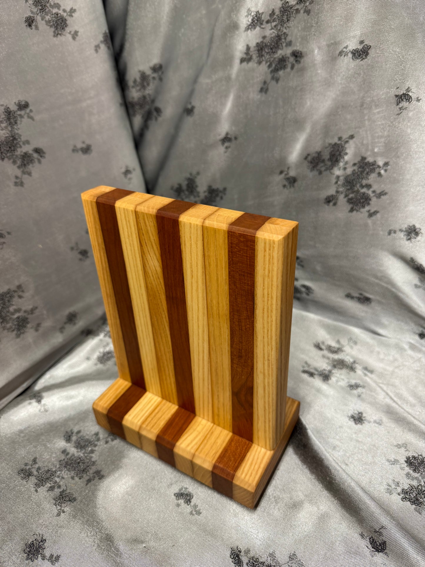 Knife Block #29 - Red Oak and American Cherry