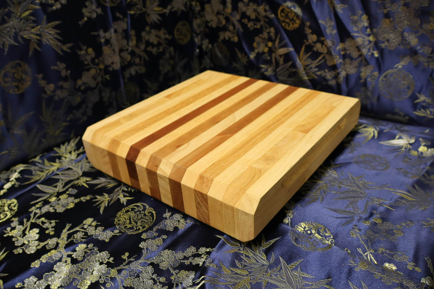 Cutting Board #40 - Red Oak, Cherry and Maple
