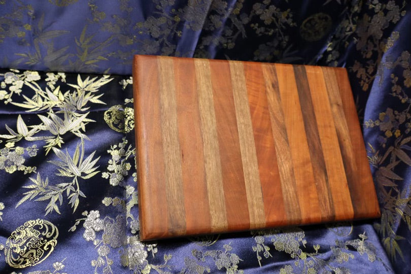 American Cherry and Walnut Mini Cutting Board (#41)