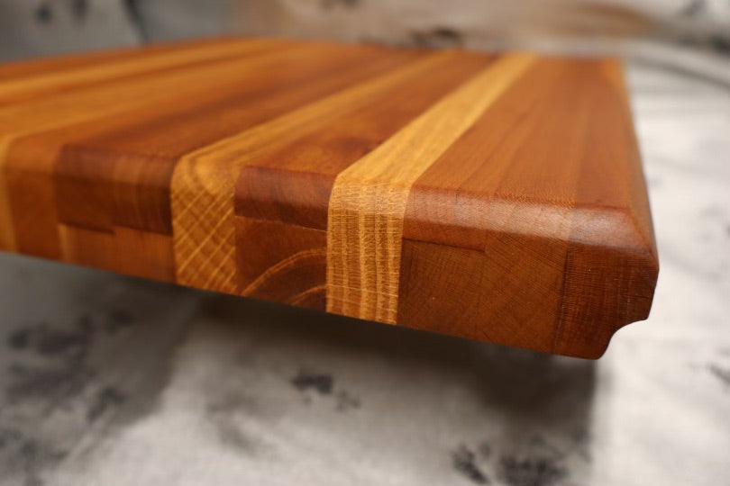 Cutting Board #83 - Red Oak and American Cherry