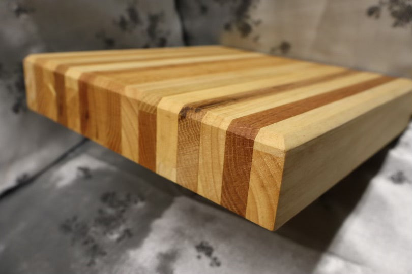 Cutting Board #44 - Red Oak and Maple