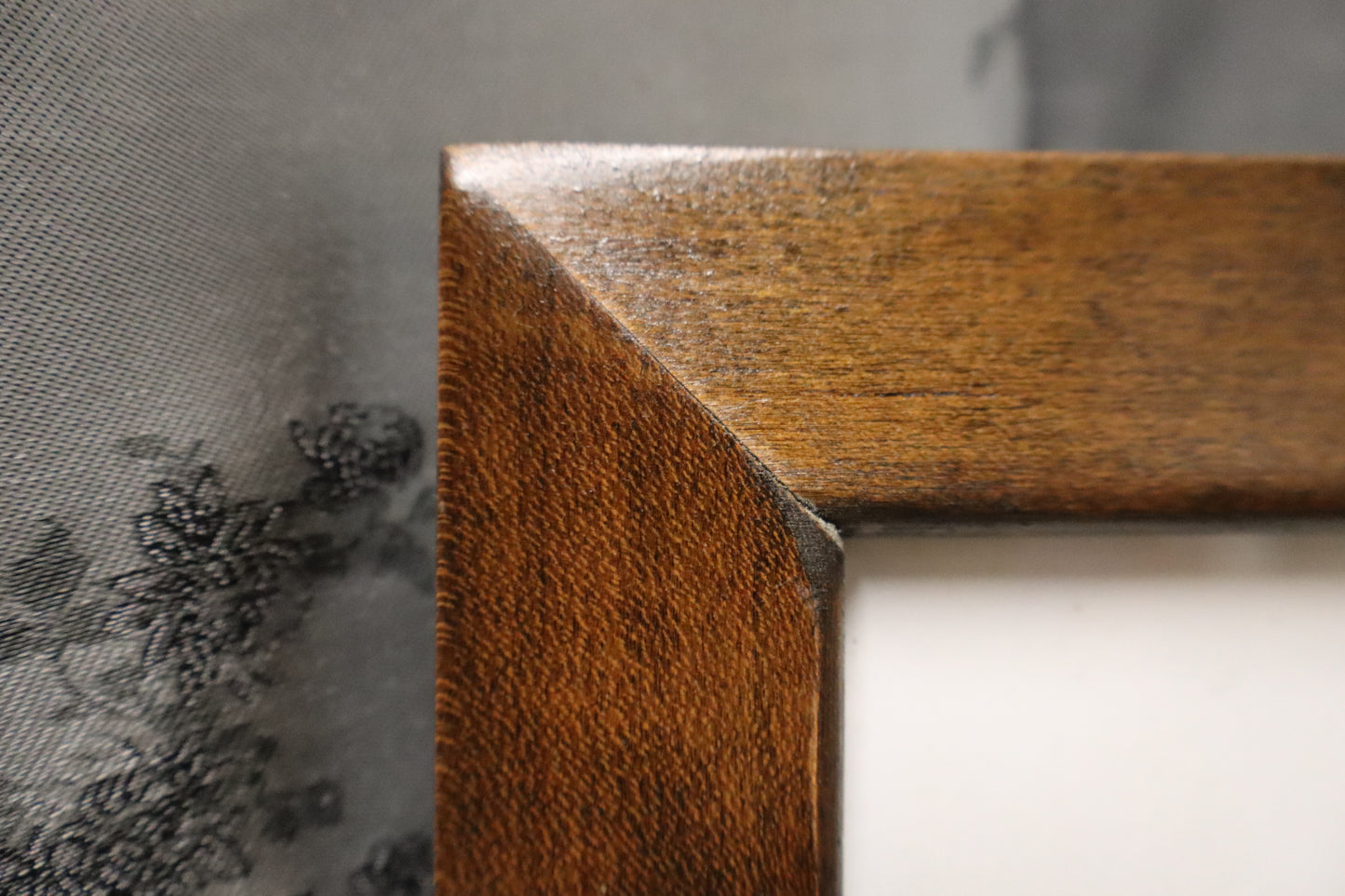 6x10 Cherry Picture Frame with Ebony Stain (#25)