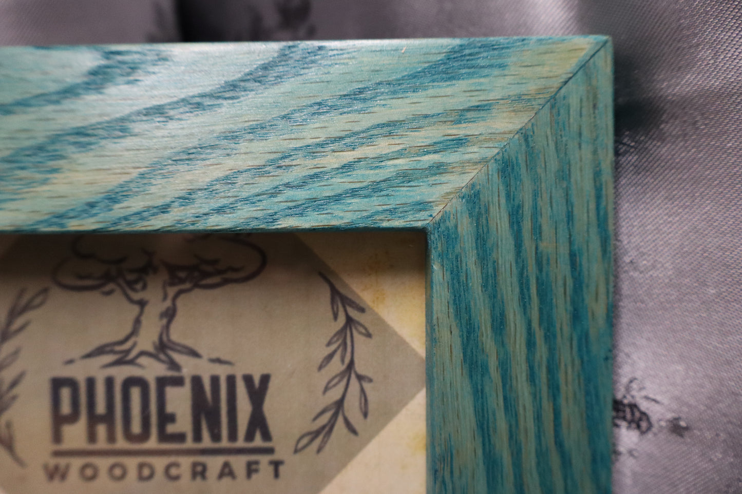 5x7 Green Oak Picture Frame (#37)