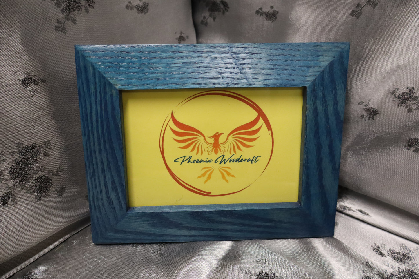 5x7 Marine Blue Oak Picture Frame (#39)