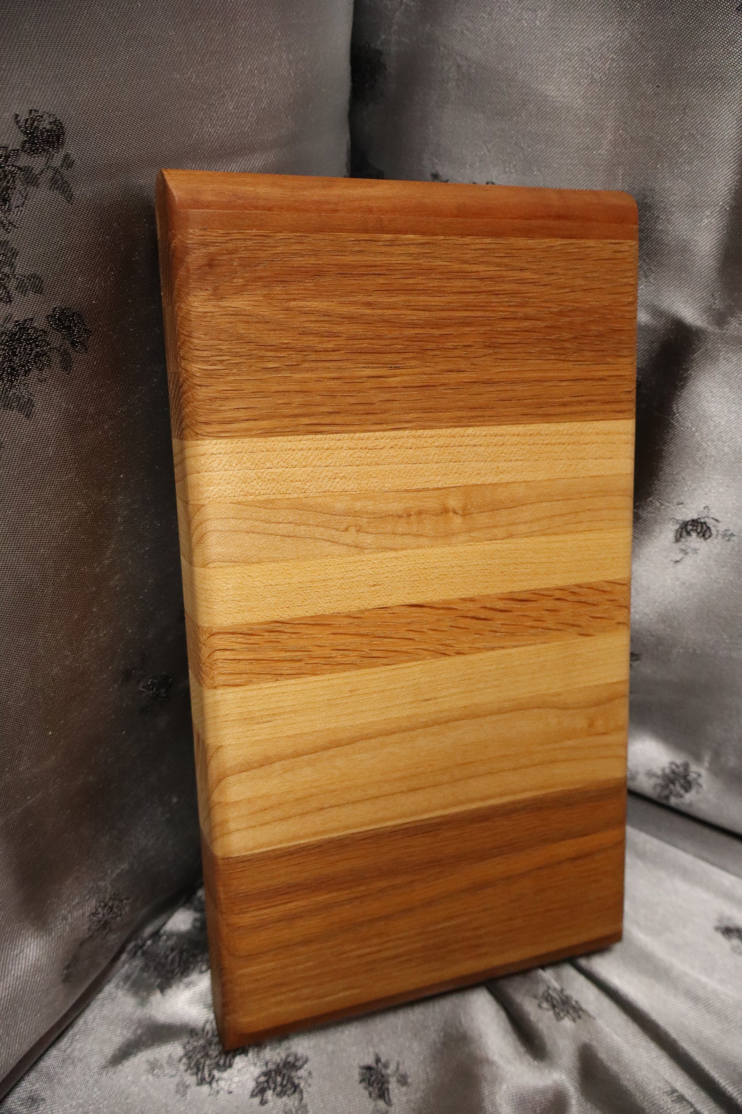 Red Oak, Cherry, and Maple Mini Cutting Board (#108)