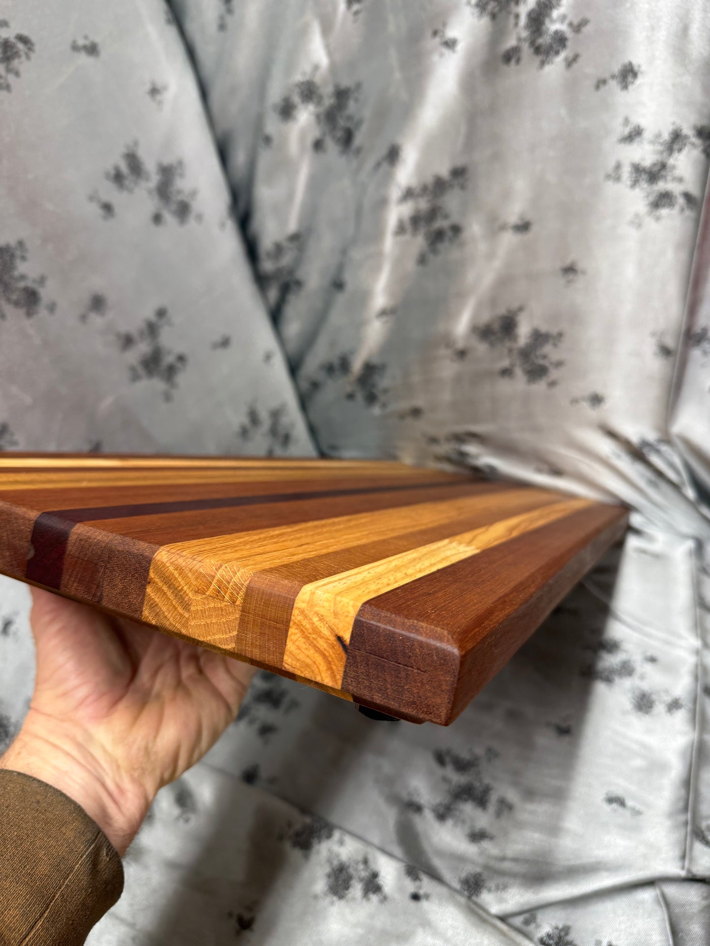 Board #132 - XL size - Red Oak, American Cherry, Indian Mahogany and Red Meranti