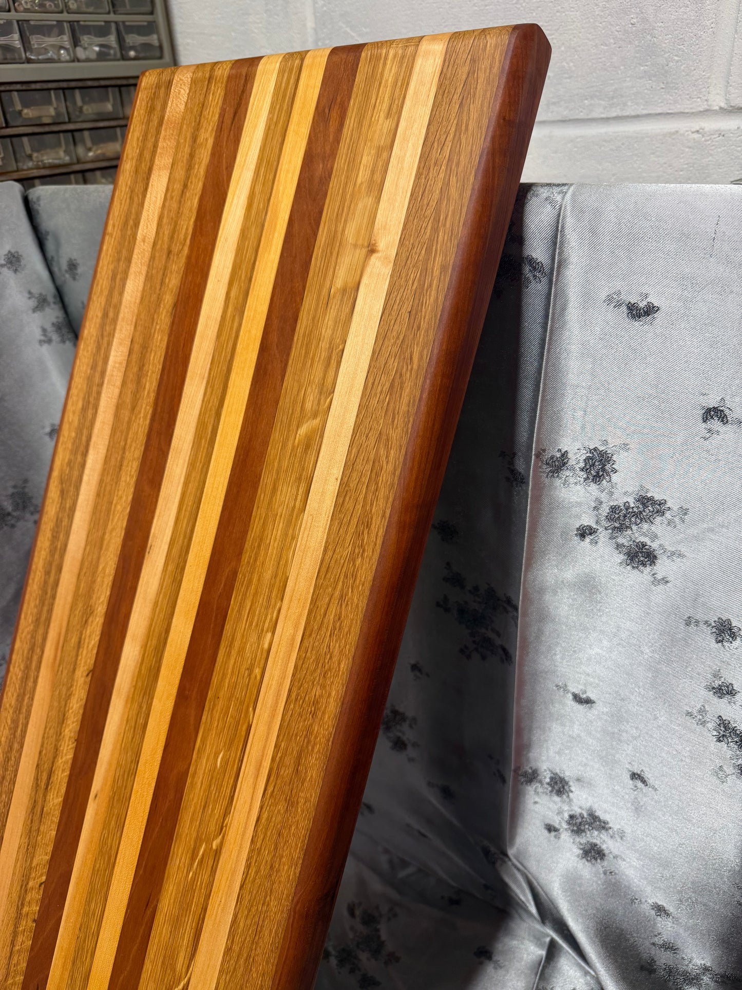 Board #167 - XL size - Red oak, Maple, and Brazilian Cherry