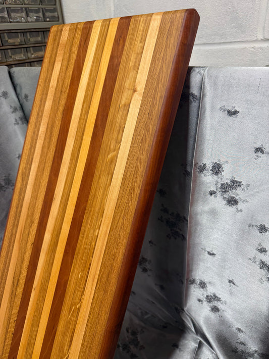 Board #167 - XL size - Red oak, Maple, and Brazilian Cherry