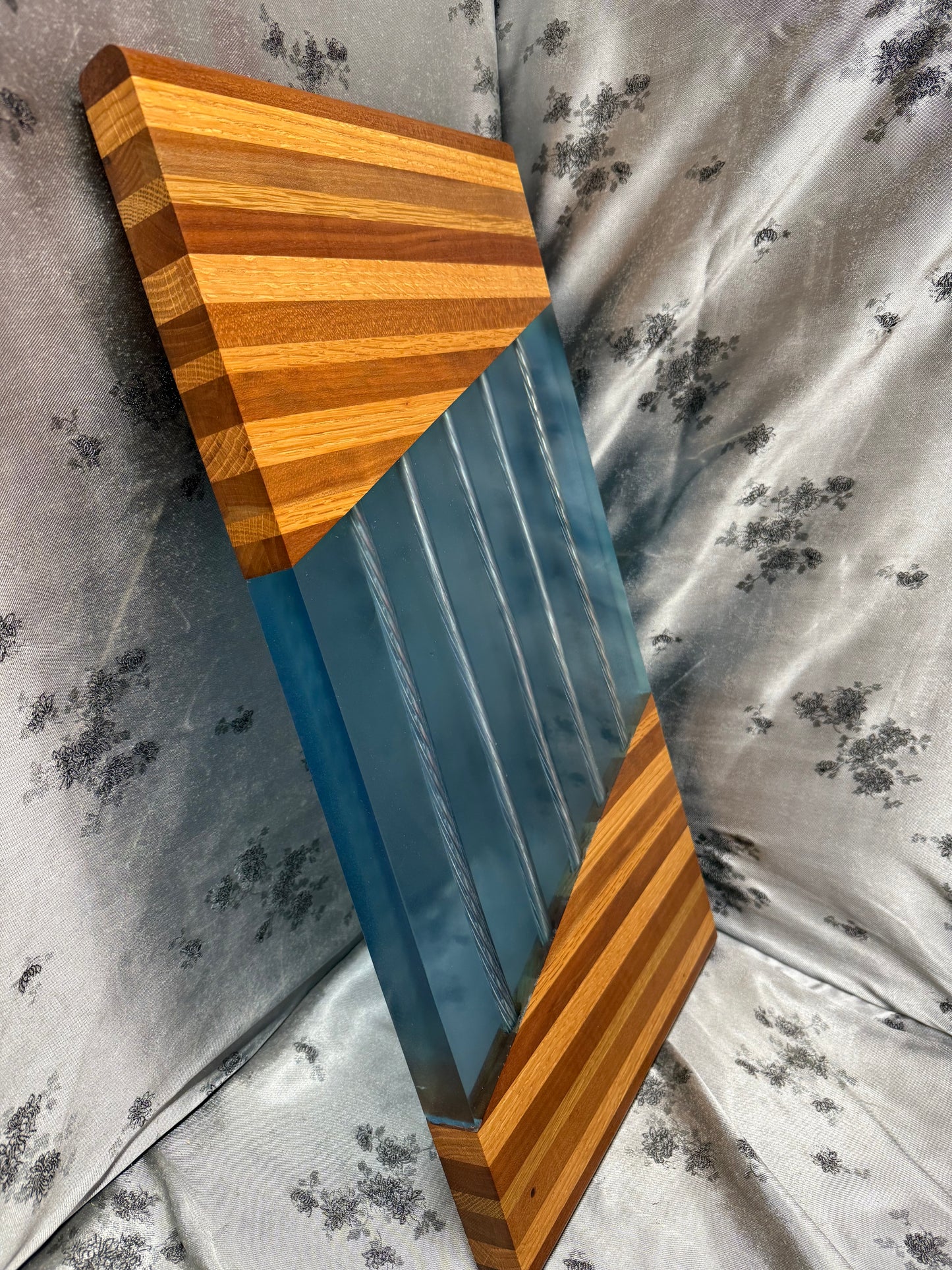 Charcuterie Board #131 - Red Oak, White Oak and American Cherry