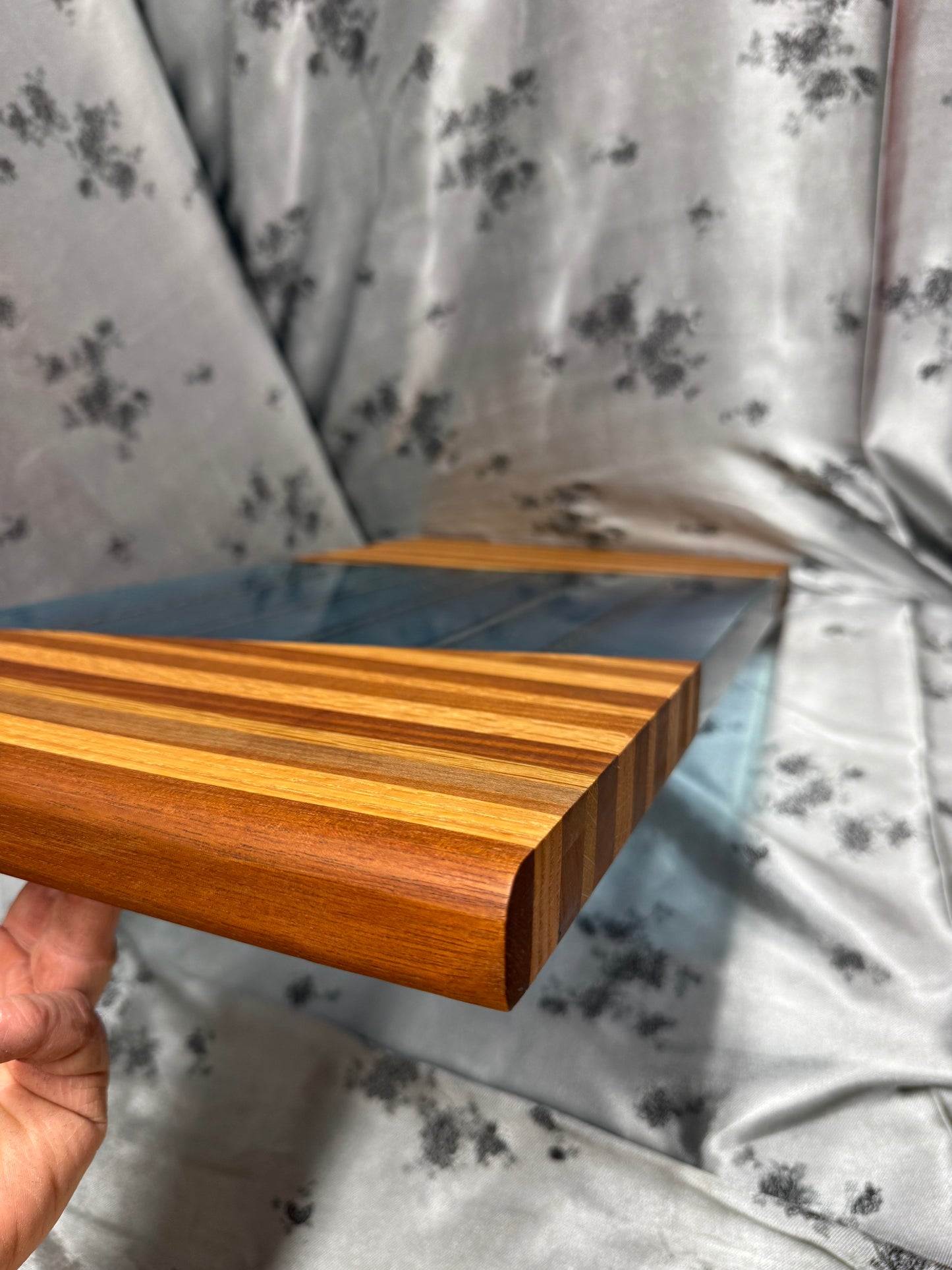 Charcuterie Board #131 - Red Oak, White Oak and American Cherry