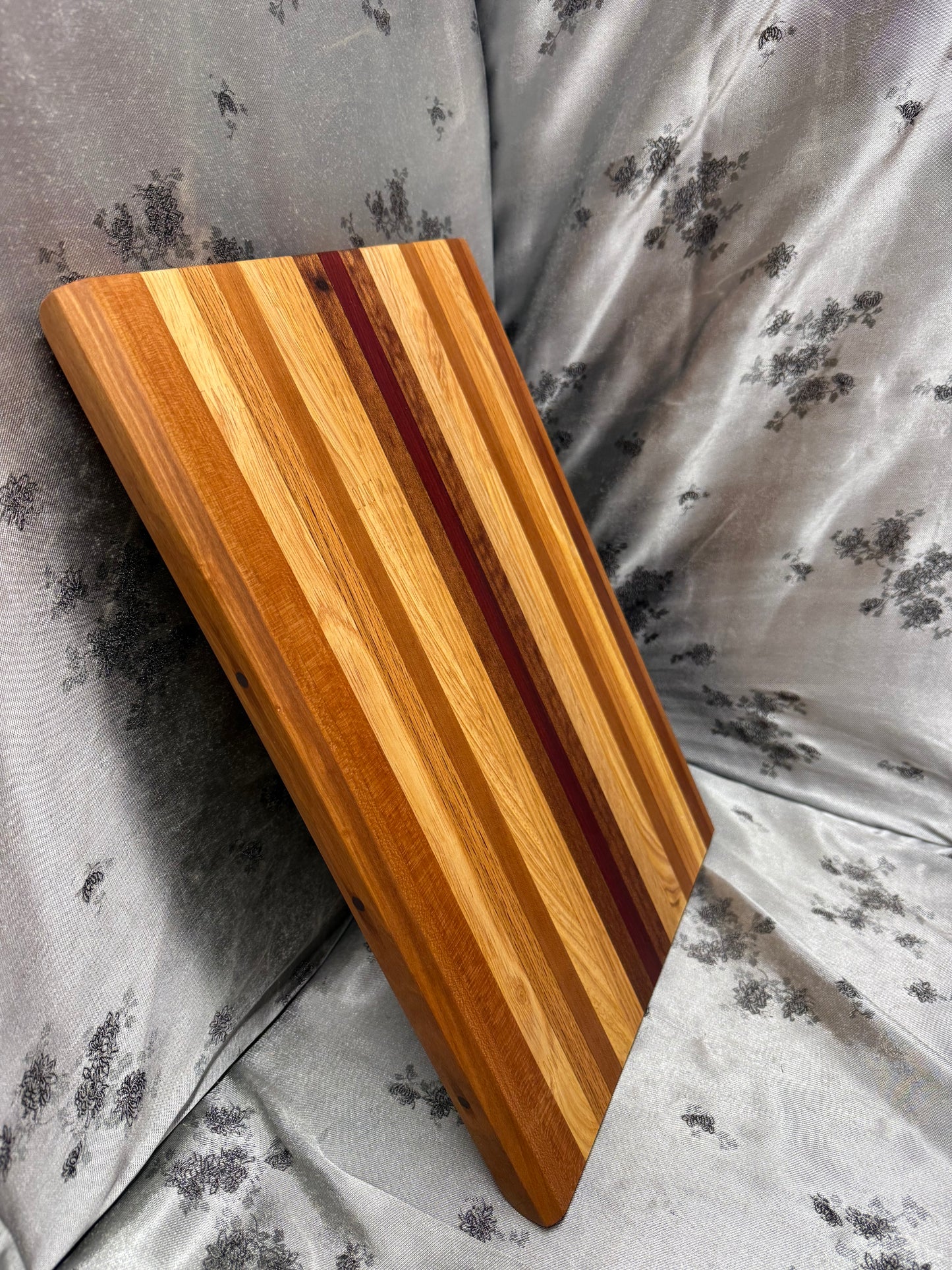 Board #103 - Large size - American Cherry, Maple, Red Oak, African Mahogany and Red Meranti