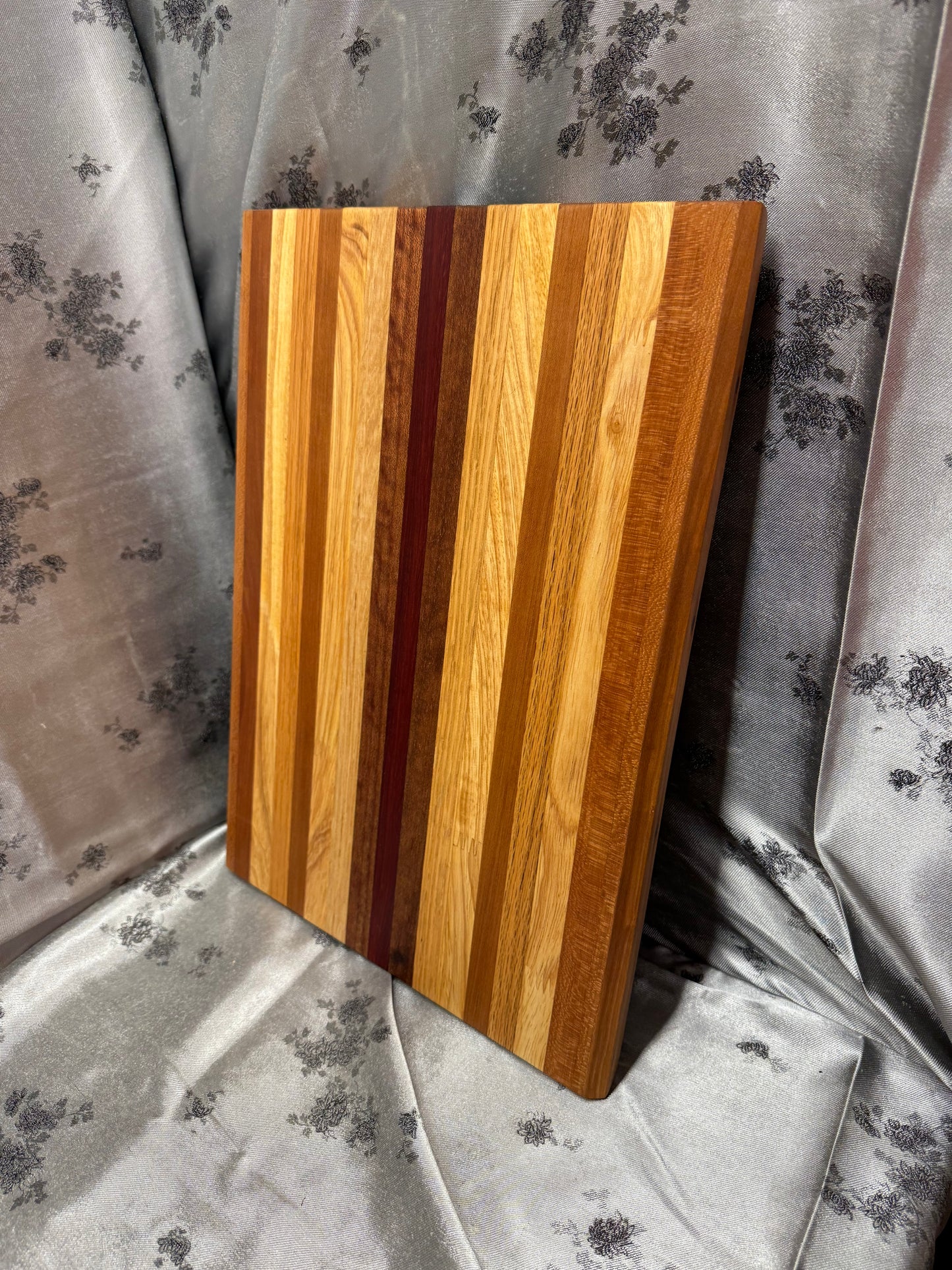 Board #103 - Large size - American Cherry, Maple, Red Oak, African Mahogany and Red Meranti