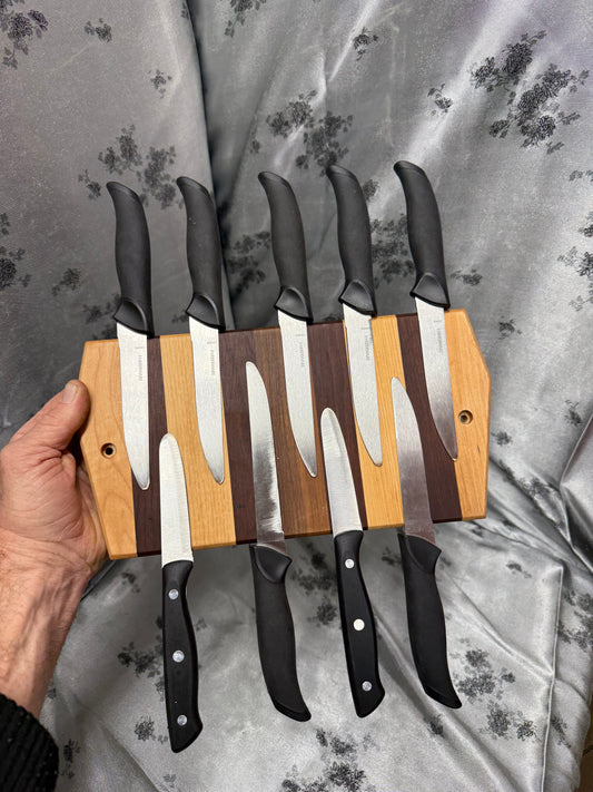 Knife Strip #7 - Walnut, Brazilian Cherry and Maple