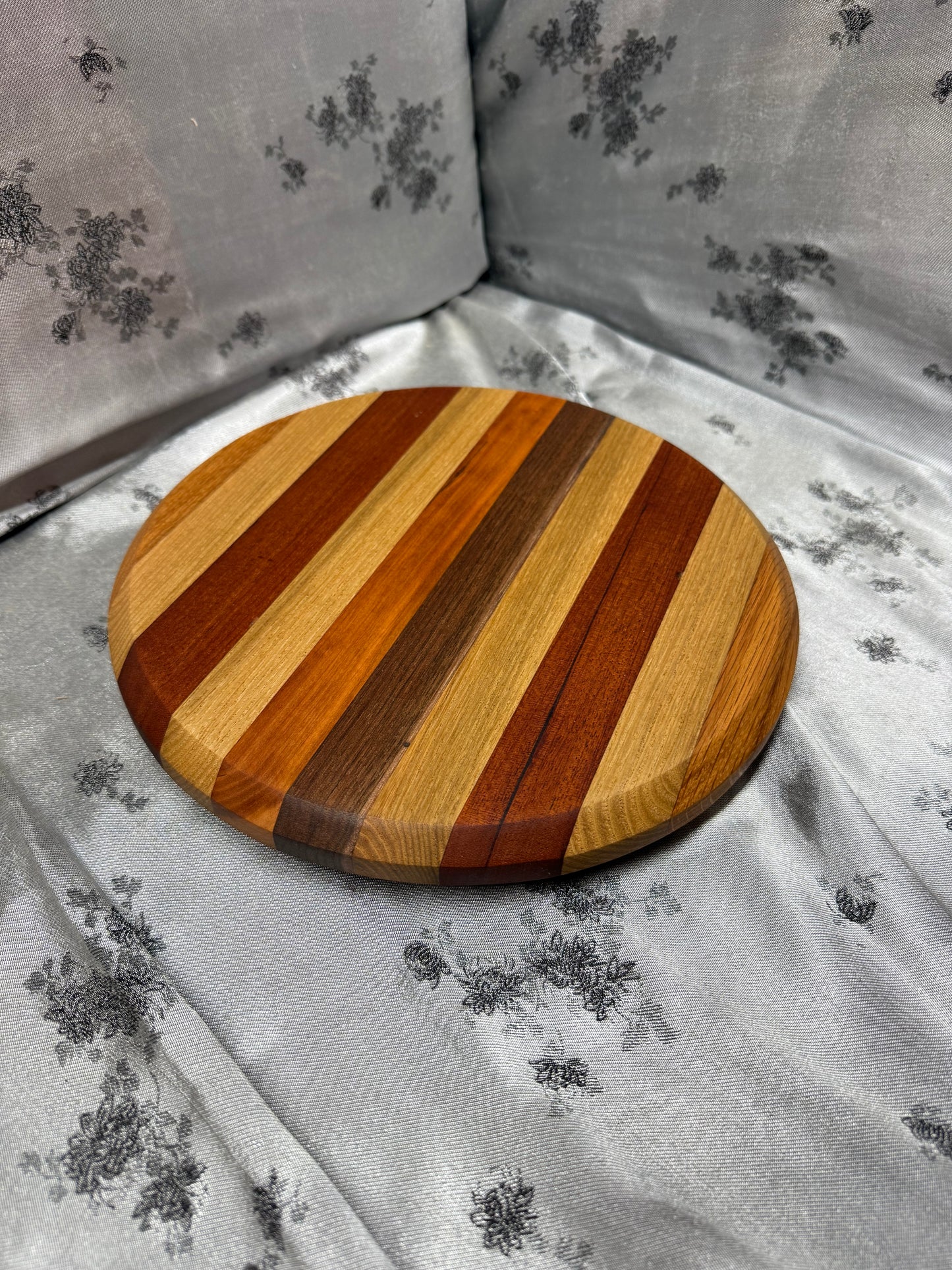 Board #168 - Medium - Red Oak, Indian Mahogany, American Cherry and Walnut