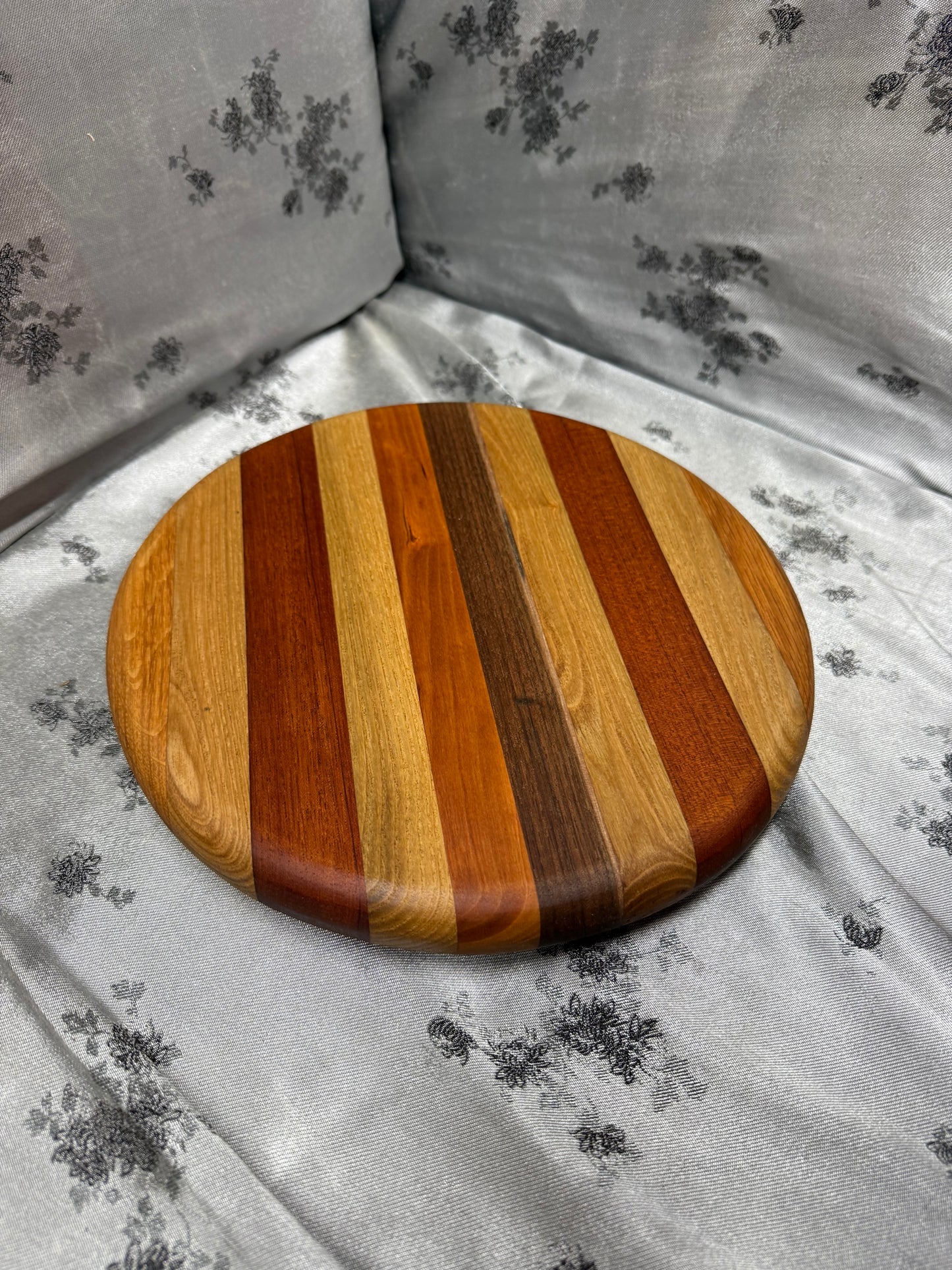 Board #169 - Medium - Red Oak, Indian Mahogany, American Cherry and Walnut