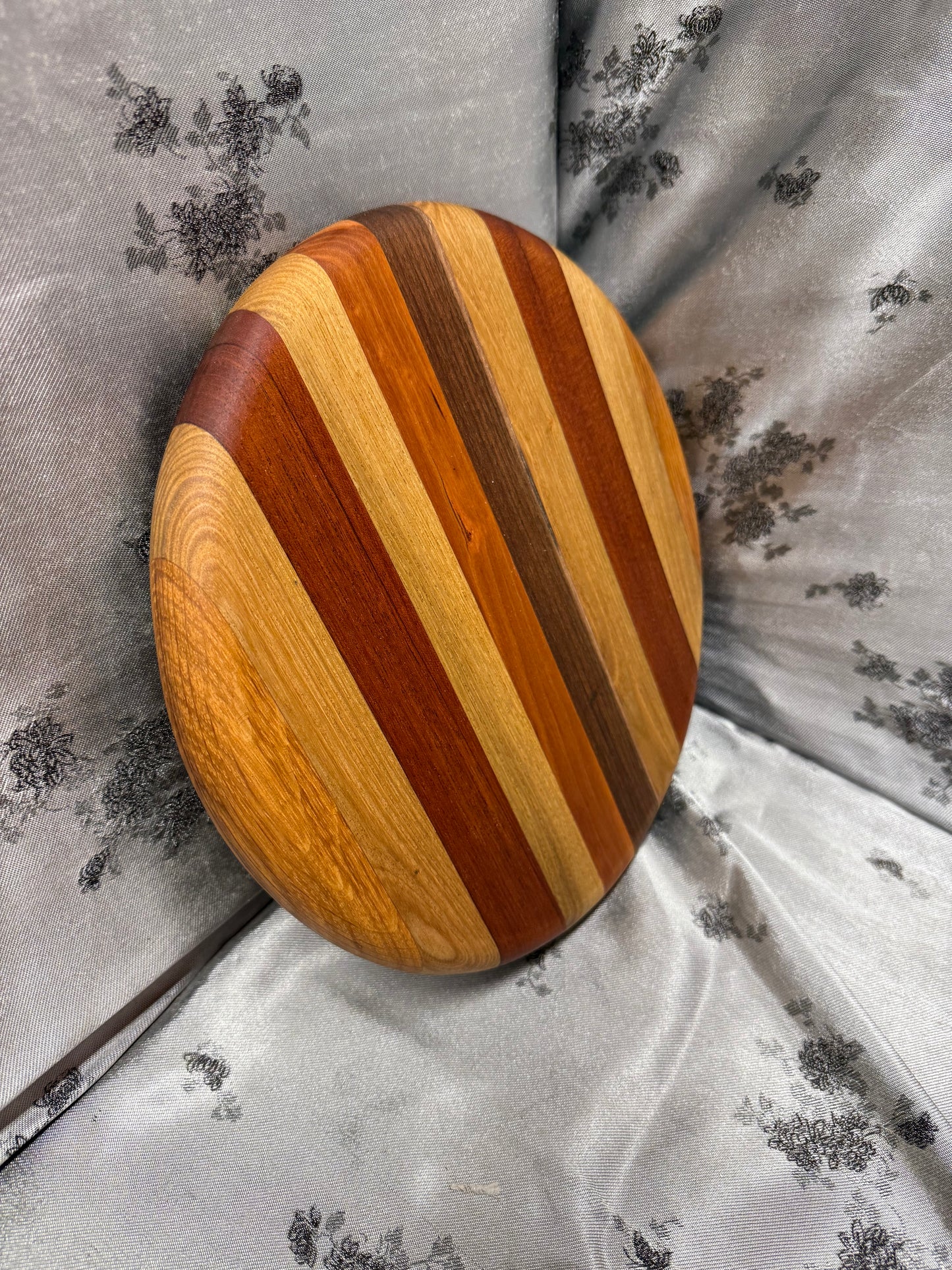 Board #169 - Medium - Red Oak, Indian Mahogany, American Cherry and Walnut