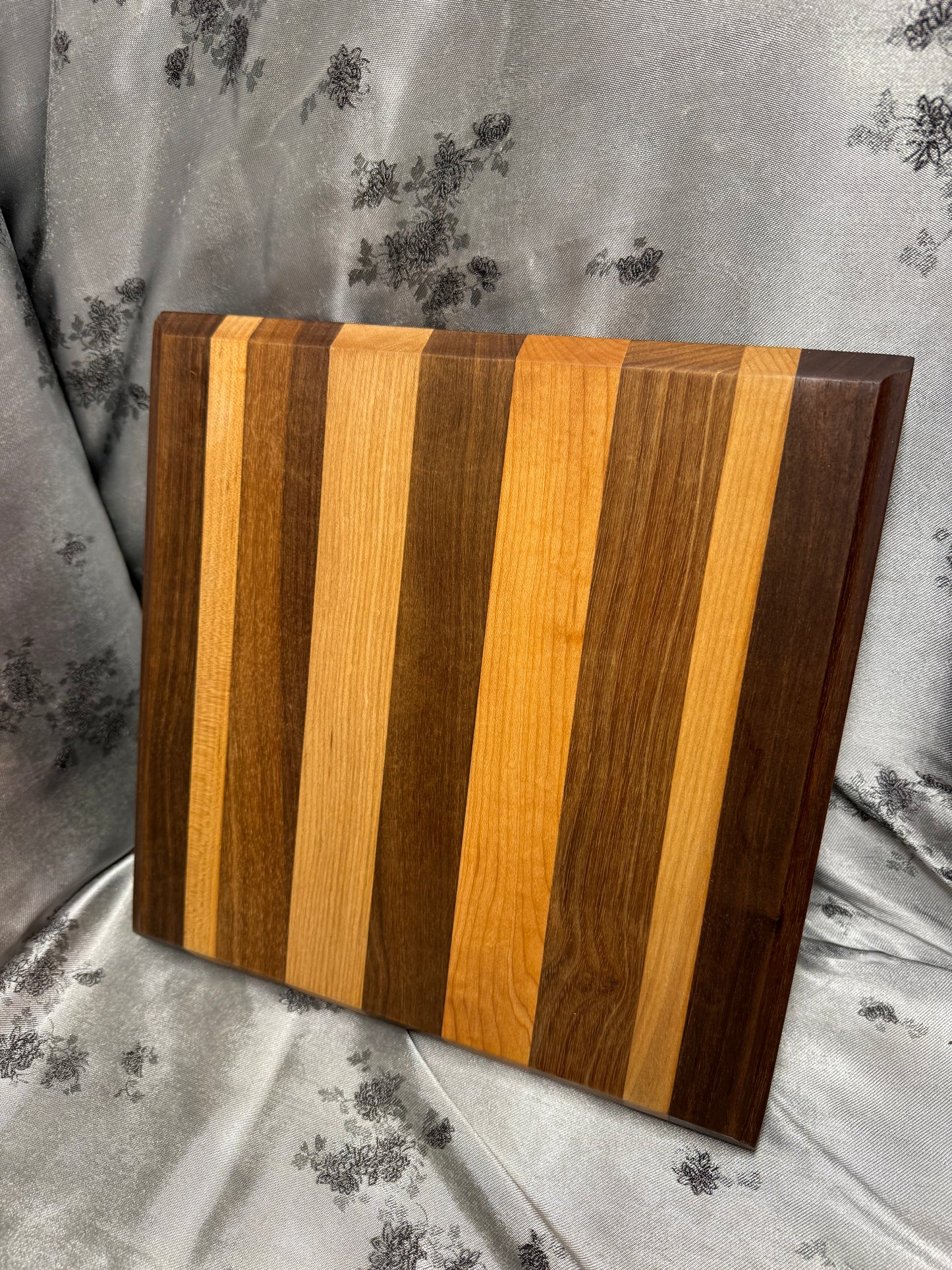 Board #136 - Medium - Black Walnut and Maple