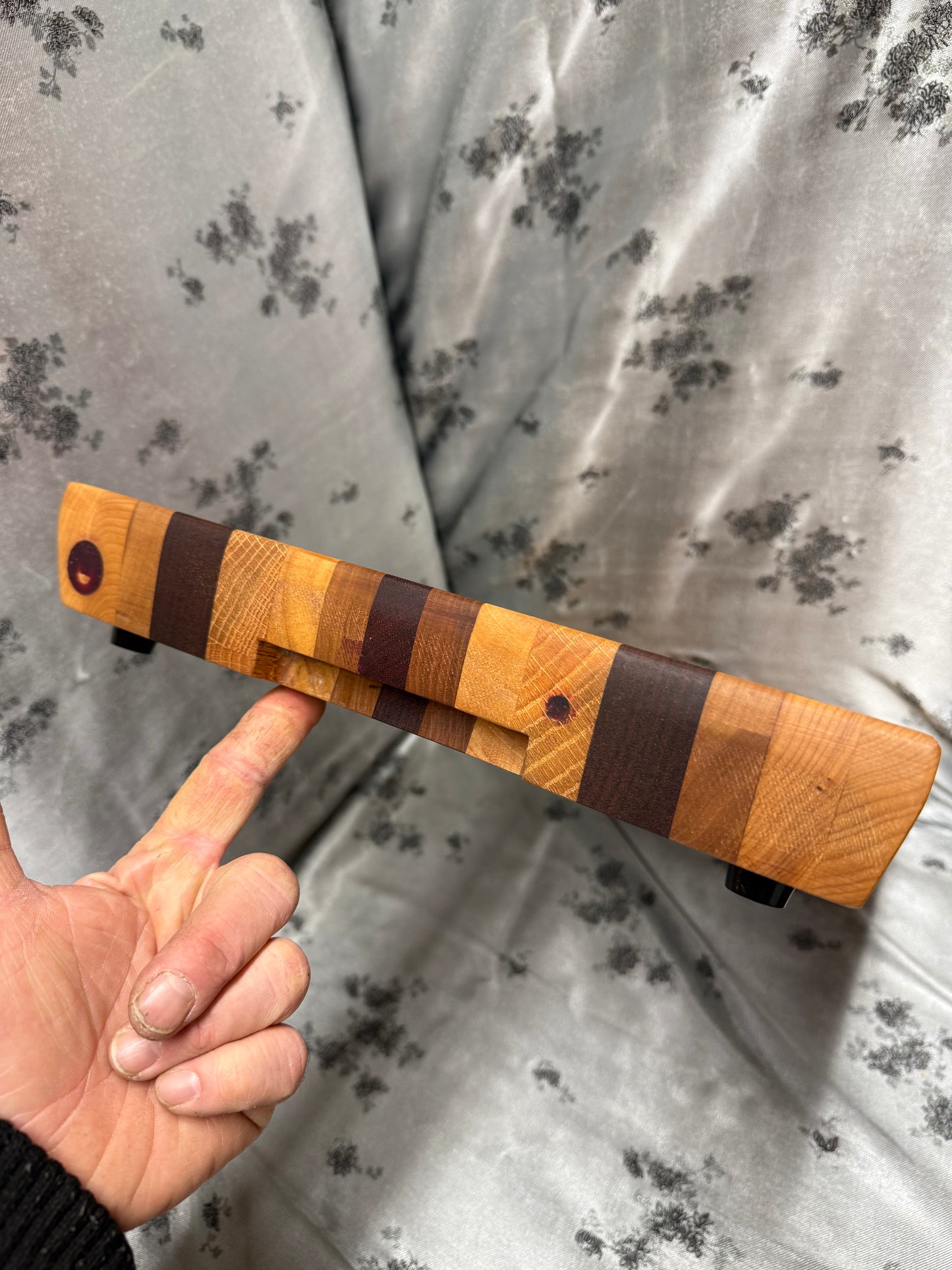 Board #144 - Large - Red Meranti, Maple, American Cherry, Red Oak and African Mahogany