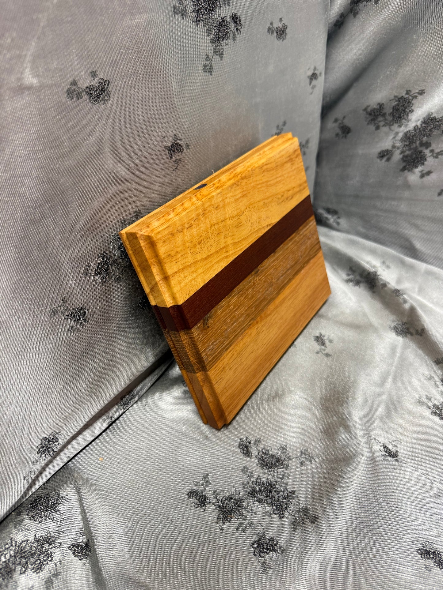 Board #141A - Mini - Maple, Brazilian Cherry and White Oak