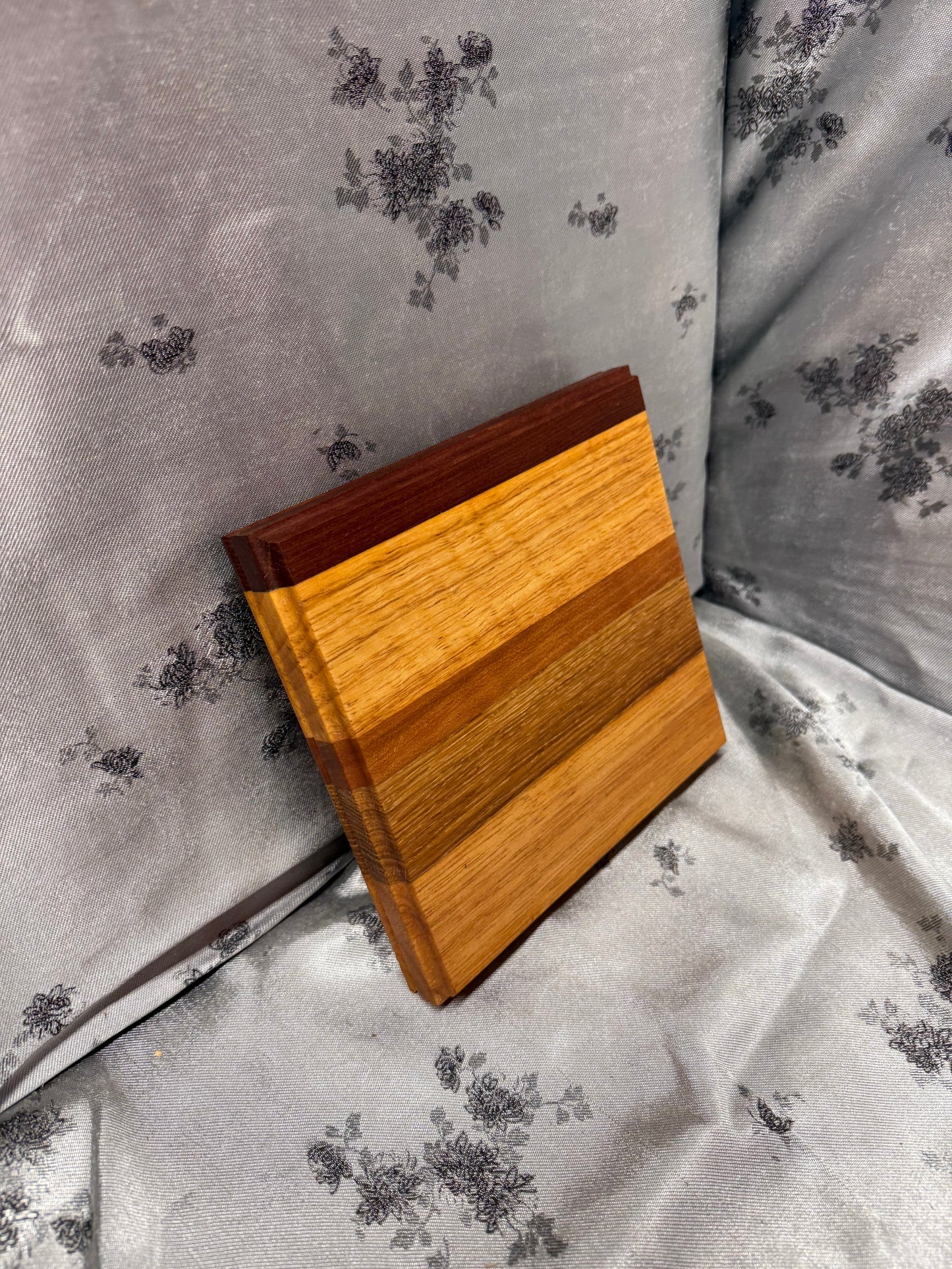 Board #141B - Mini - Maple, Brazilian Cherry and White Oak