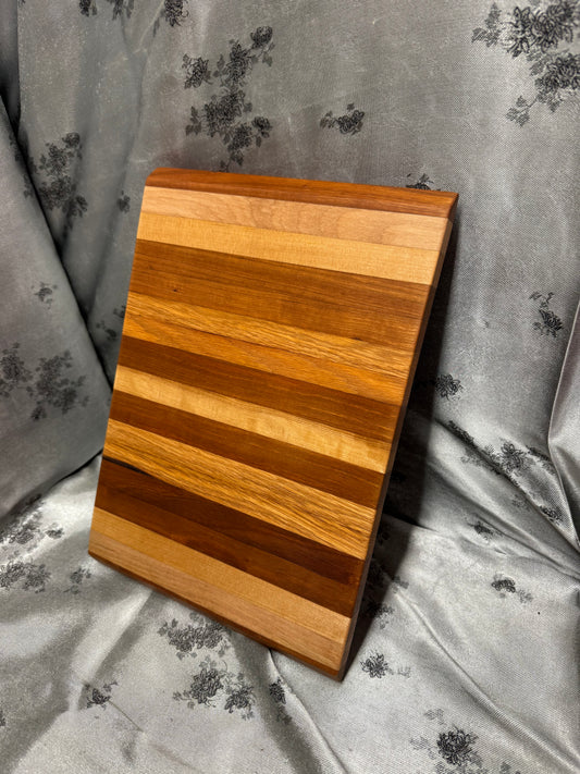 Board #145 - Medium - Red Oak, American Cherry and Maple