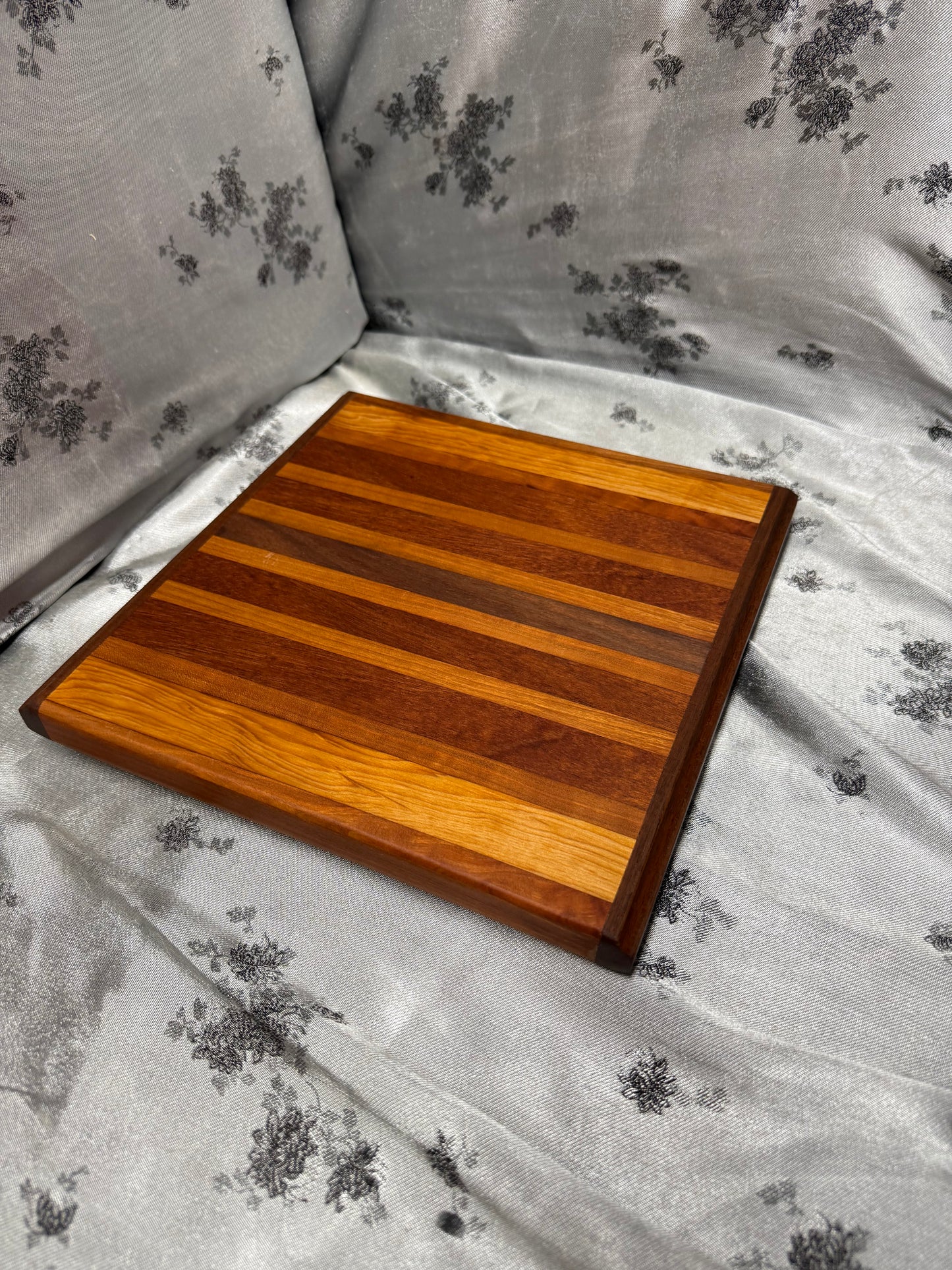 Board #150 - Medium - African Mahogany, American Cherry and Walnut