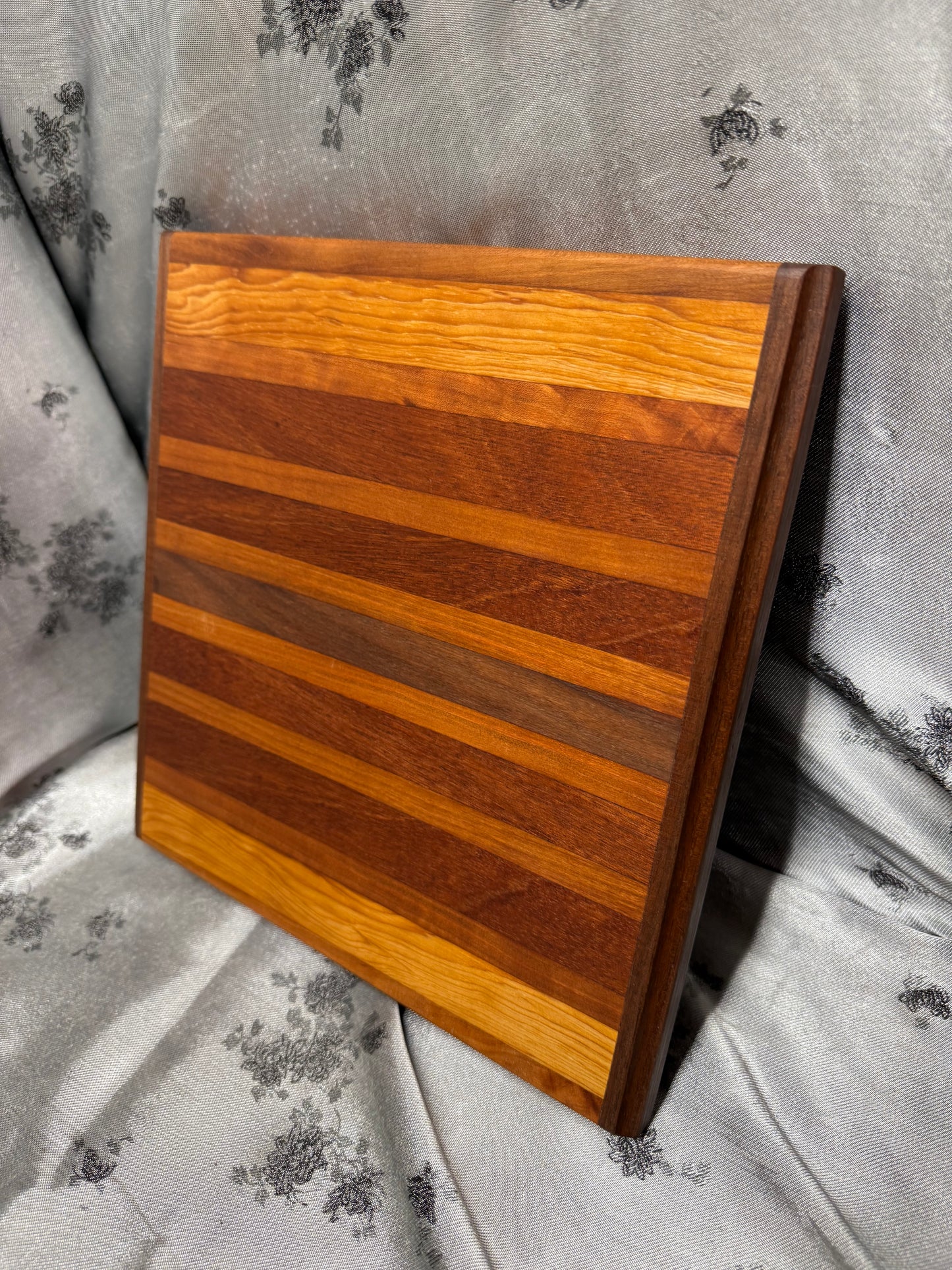 Board #150 - Medium - African Mahogany, American Cherry and Walnut