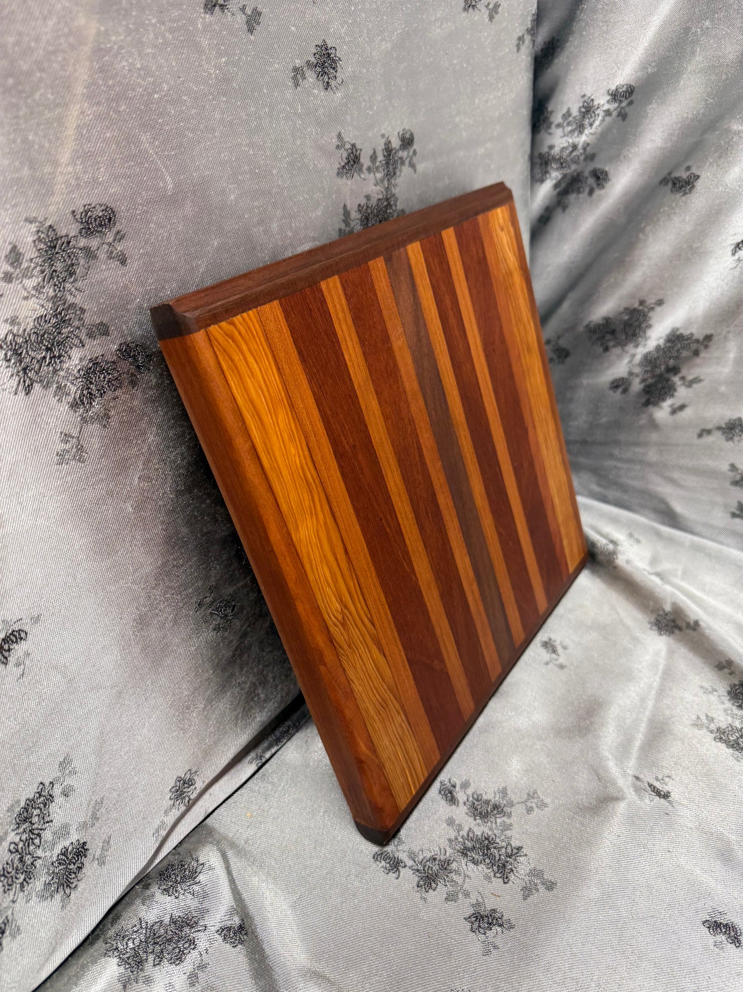 Board #150 - Medium - African Mahogany, American Cherry and Walnut