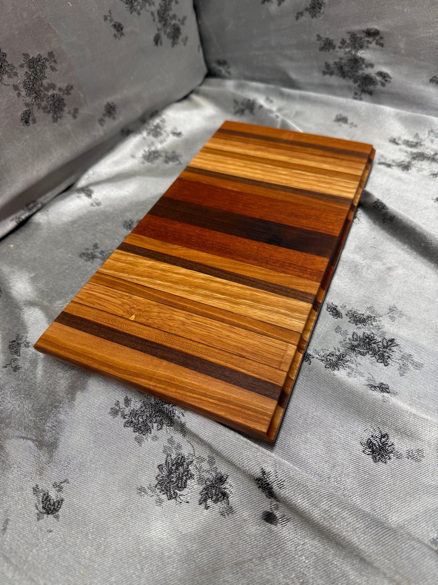 Board #175 - Small - Indian Mahogany, Walnut, Maple and American Cherry