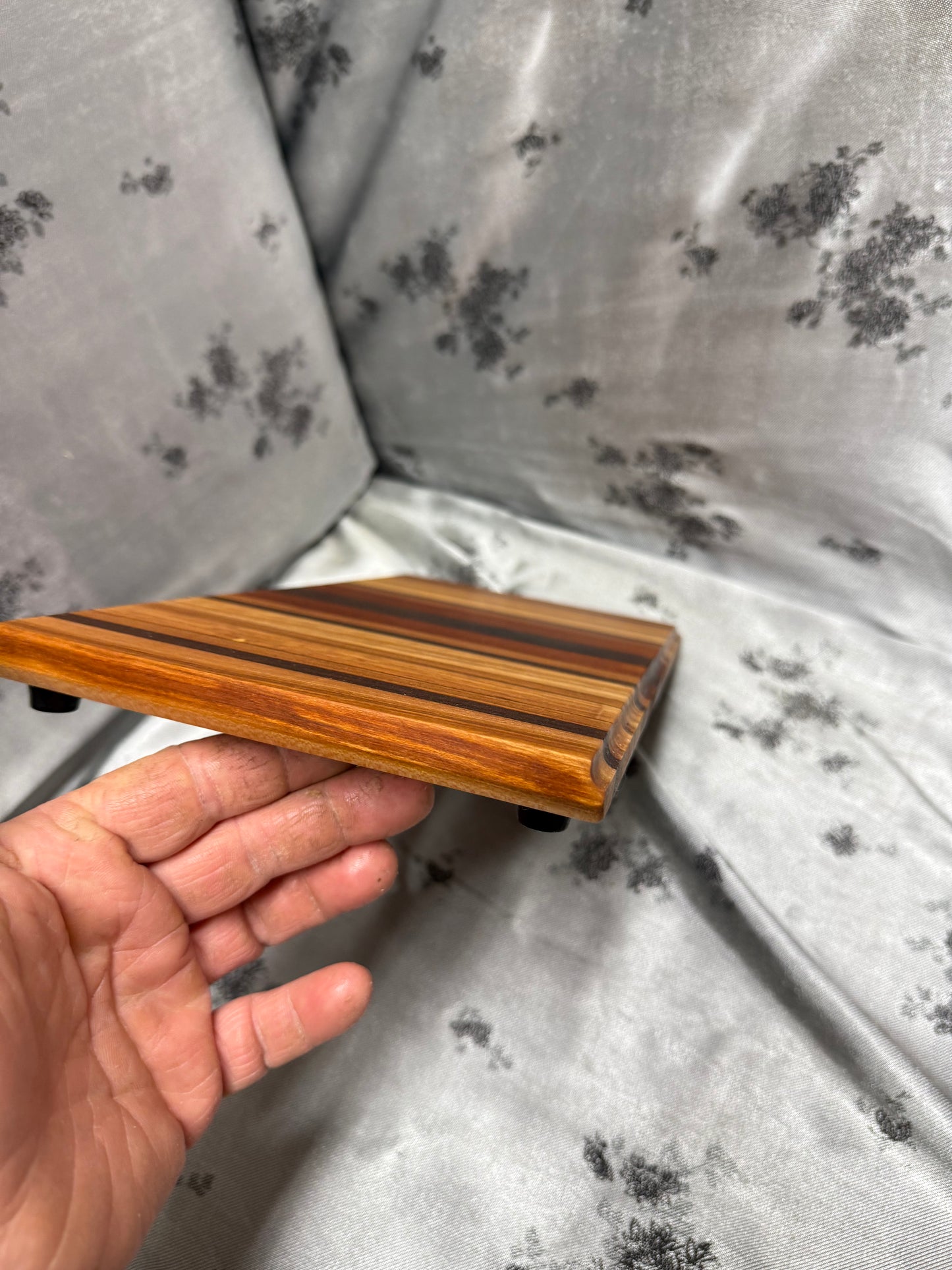 Board #175 - Small - Indian Mahogany, Walnut, Maple and American Cherry