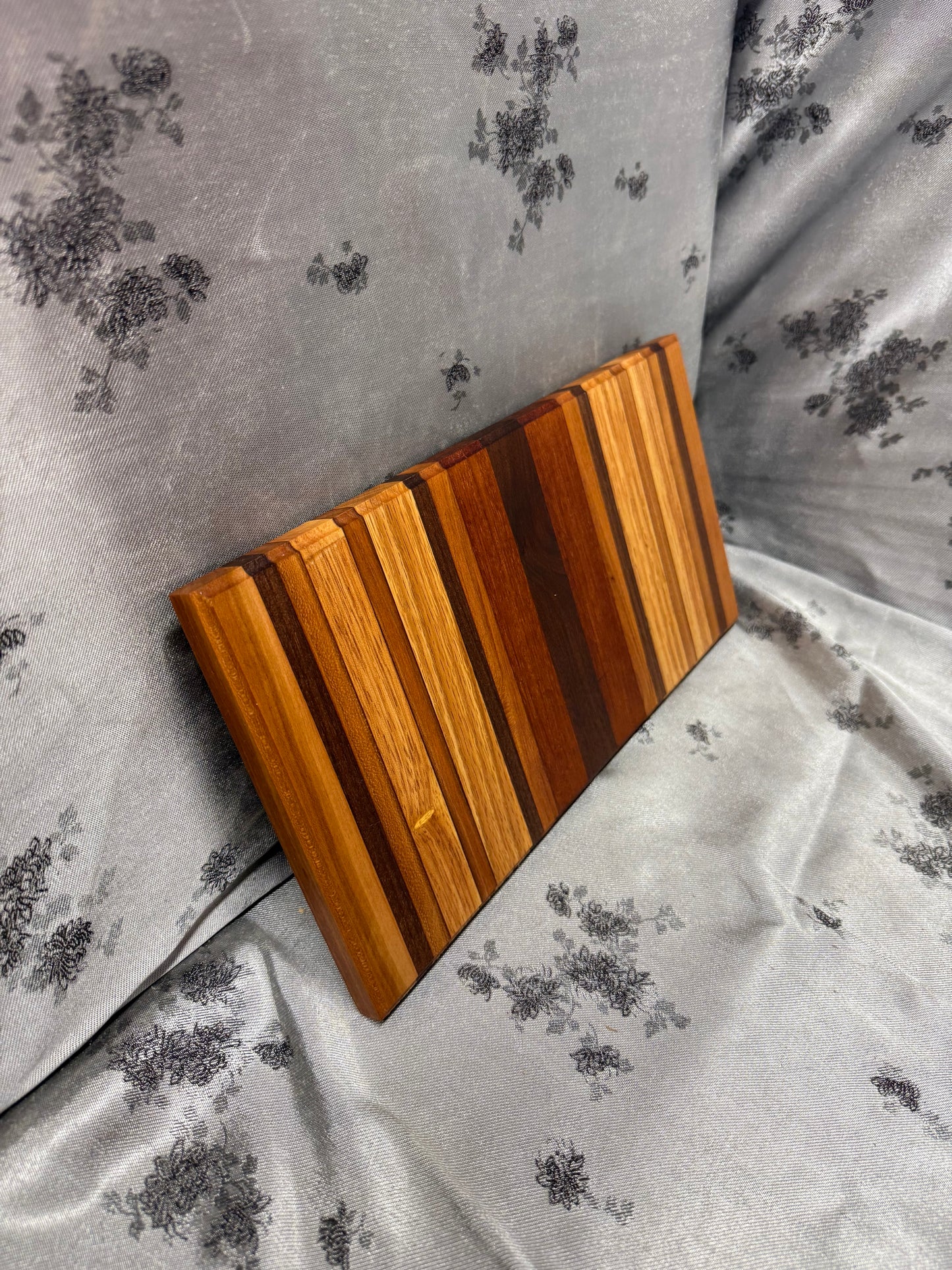 Board #176 - Small - Indian Mahogany, Walnut, Maple and American Cherry