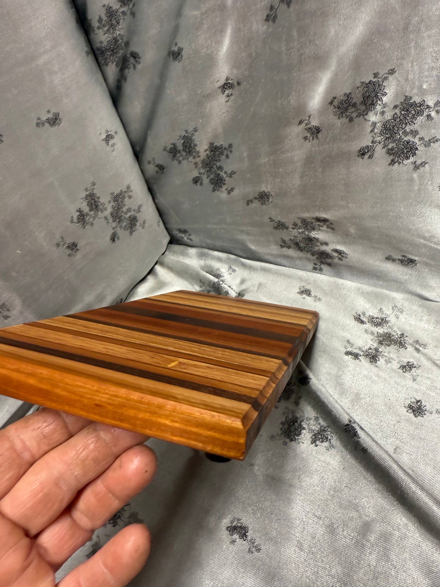 Board #176 - Small - Indian Mahogany, Walnut, Maple and American Cherry